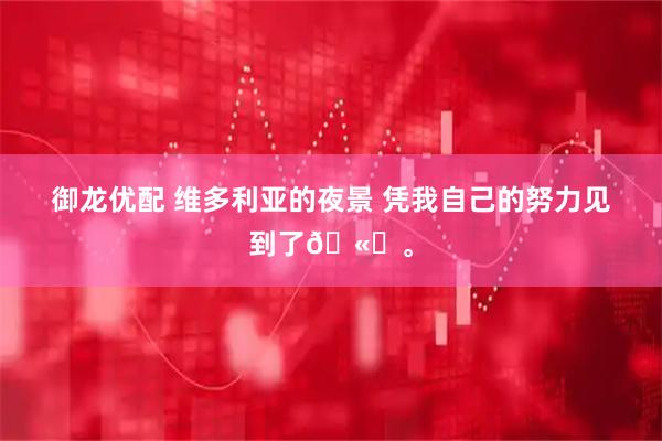 御龙优配 维多利亚的夜景 凭我自己的努力见到了🫂。